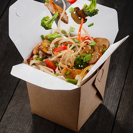 Colors and Lines of the Far East in Your Packages!