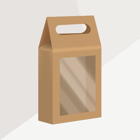 Custom Shaped Luxury Cardboard Bag